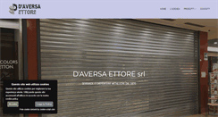 Desktop Screenshot of daversaettoresrl.com